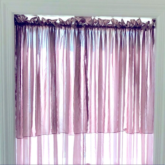 Set/2 sheer Window panels - Picture 10 of 10